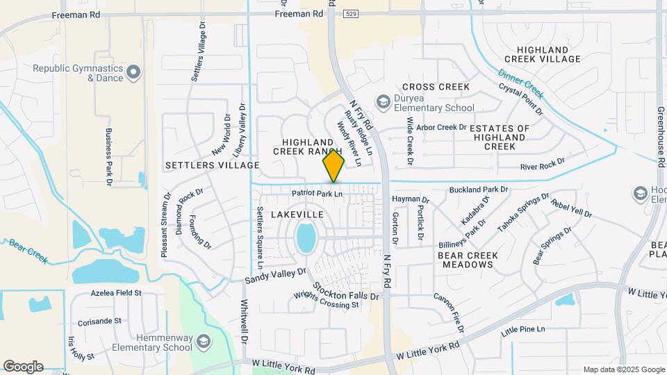 20638 Patriot Park Ln Map and Location Details