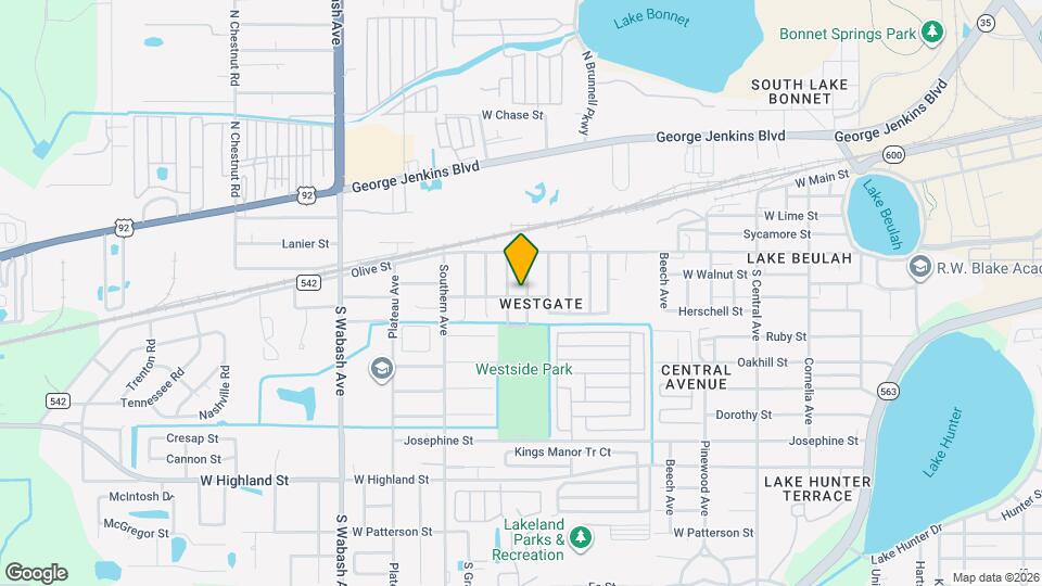 519 Choctaw Ave Map and Location Details