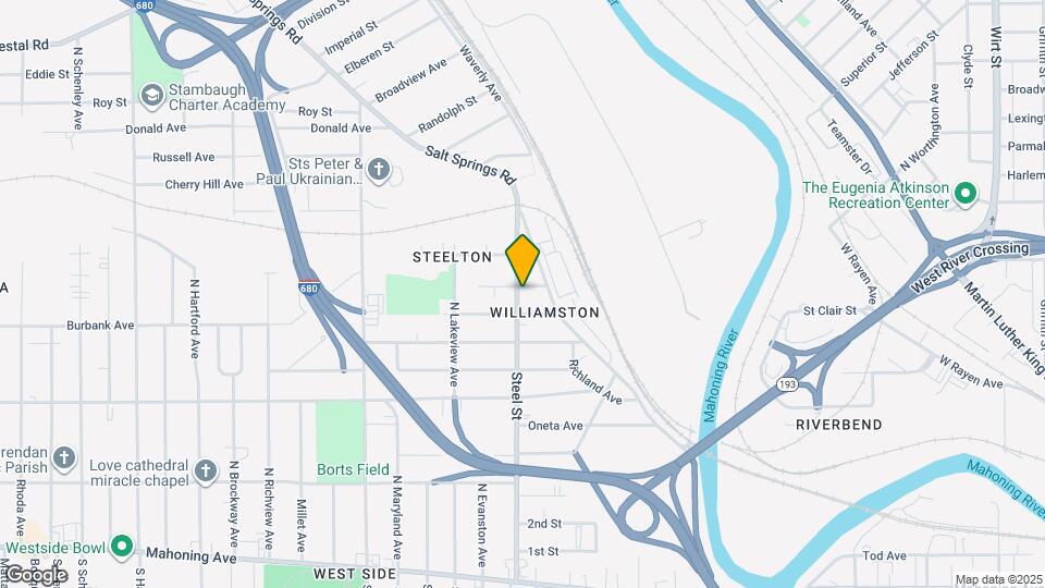 719 Steel St Map and Location Details