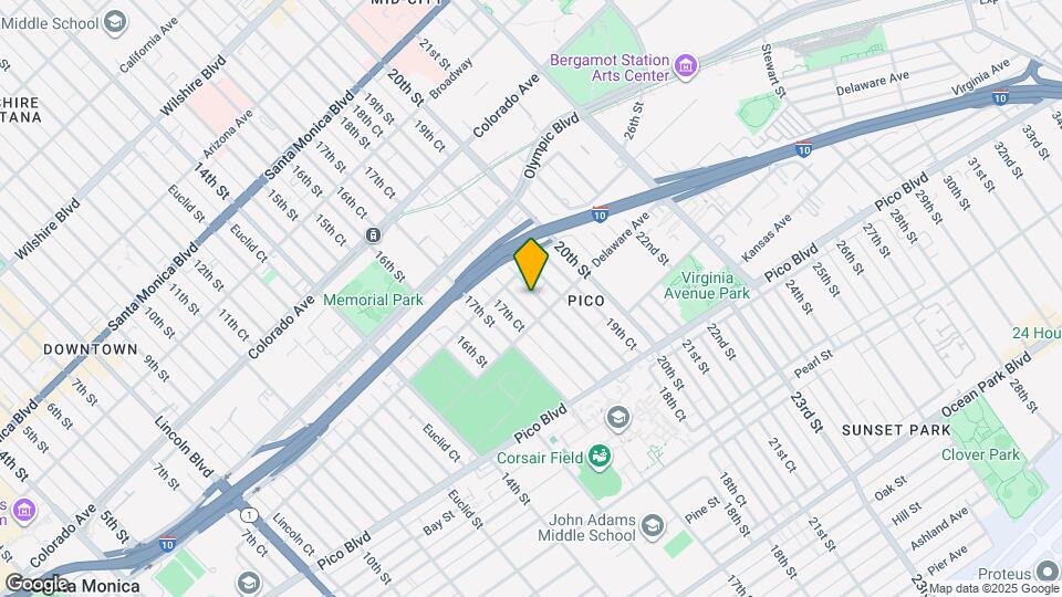 1827 18th St, Unit A Mapa y Detalles de la Ubicación