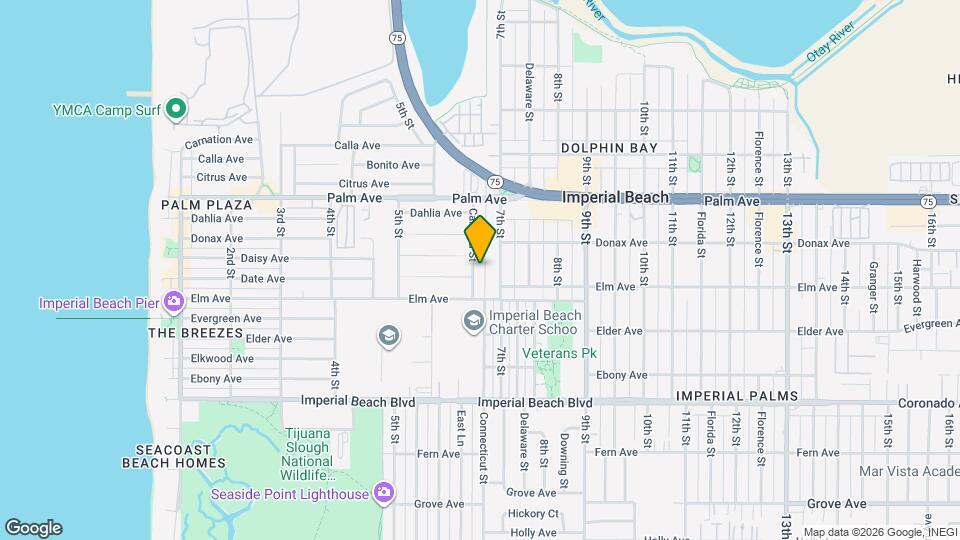 847 Carolina St Mapa y Detalles de la Ubicación