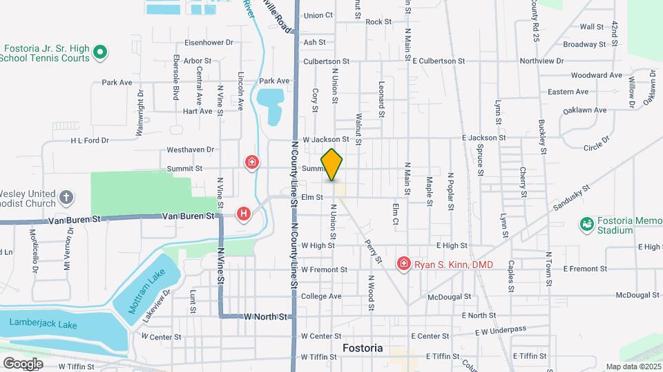 717 N Union St Mapa y Detalles de la Ubicación