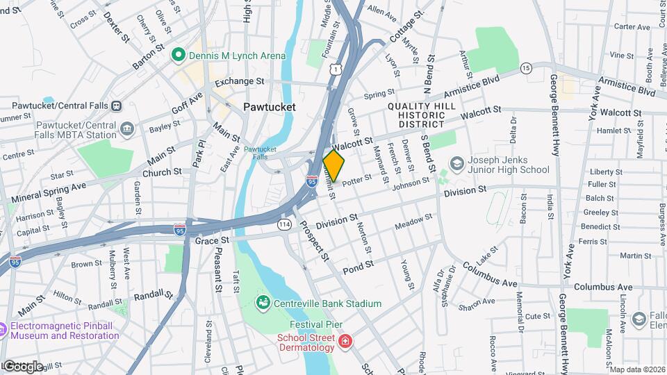 1-33 Potter St Map and Location Details