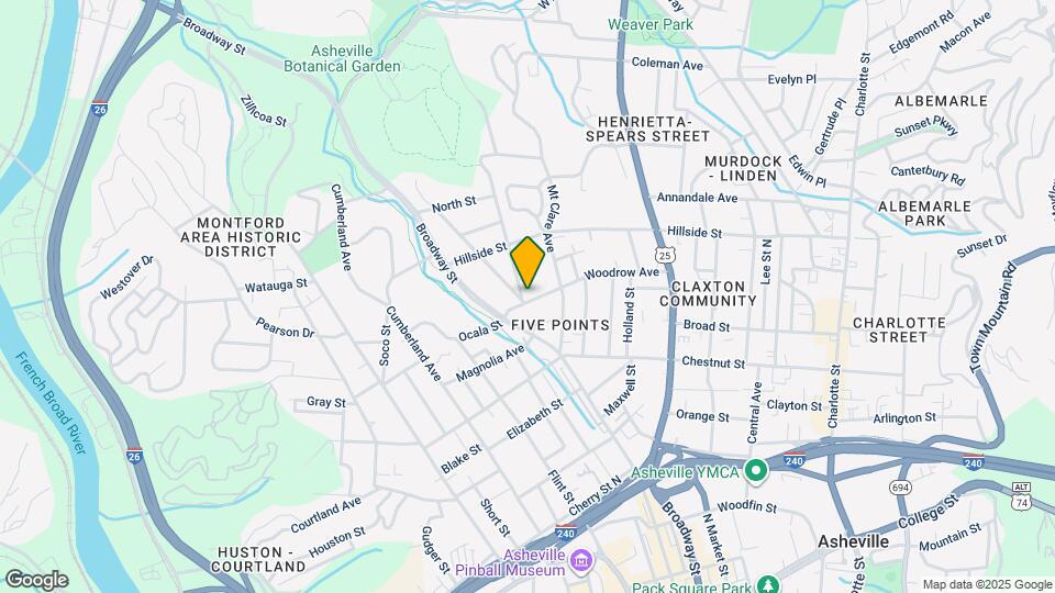 24 Woodrow Ave Map and Location Details