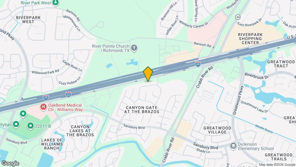 6331 Big Oak Canyon Dr Map and Location Details