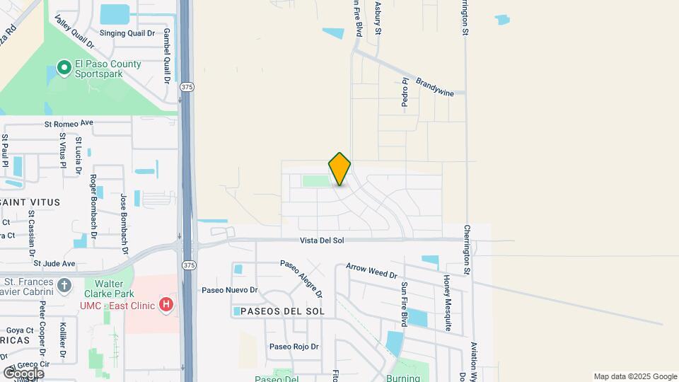 1744 Preakness Ave Map and Location Details
