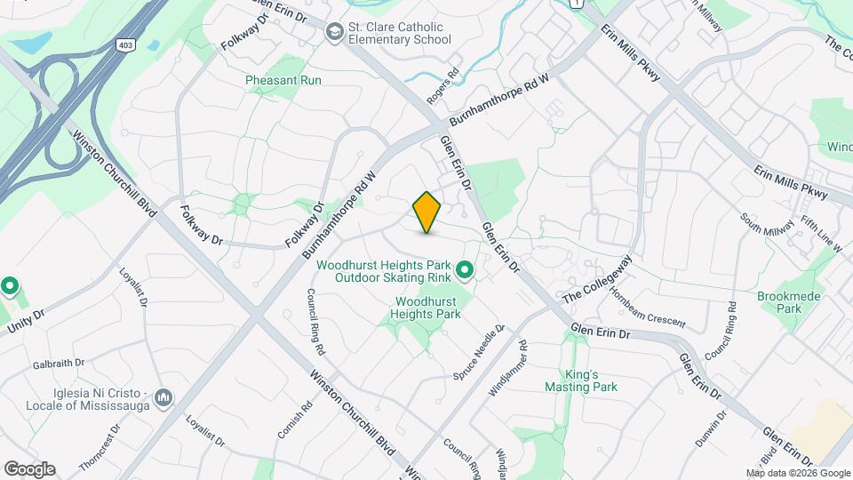 3576 Ash Row Crescent Map and Location Details