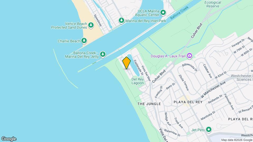 6419 Ocean Front Walk Map and Location Details