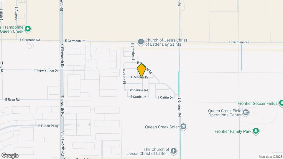 21357 E Macaw Dr Map and Location Details