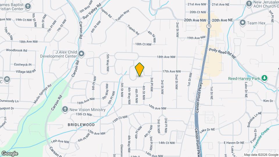 1653 4th Pl NW Map and Location Details