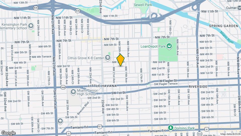 1950 NW 2nd St Map and Location Details