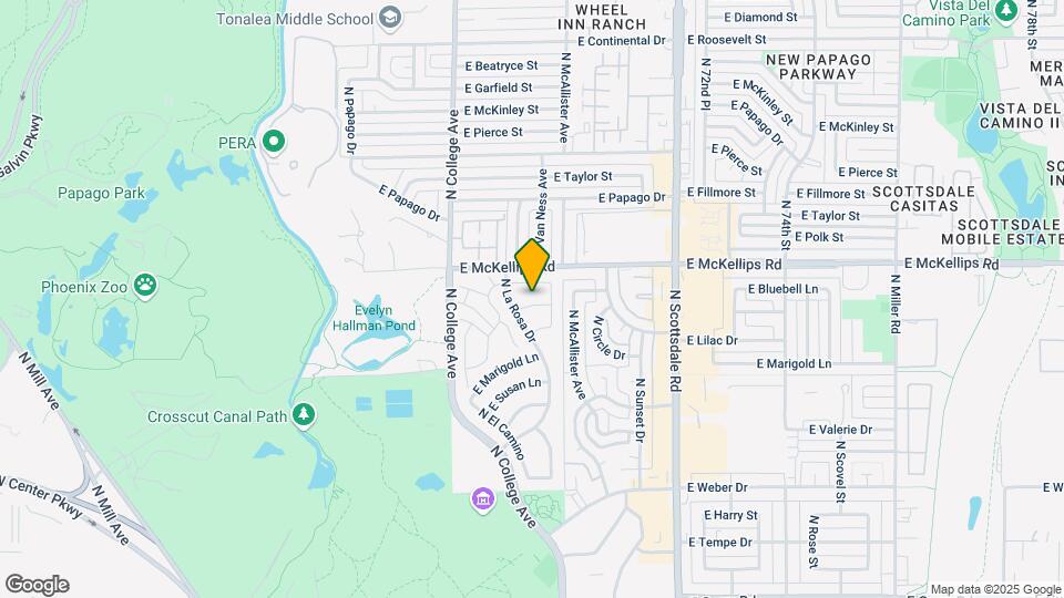 438 E Larkspur Ln Map and Location Details