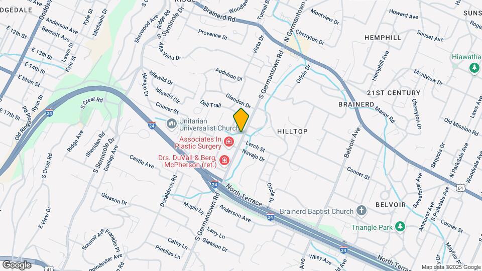 225 S Germantown Rd Map and Location Details