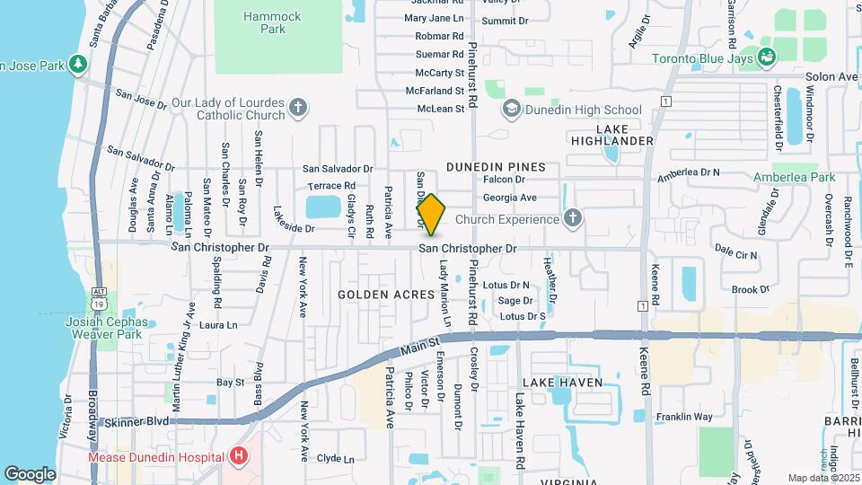 972 San Christopher Dr Map and Location Details