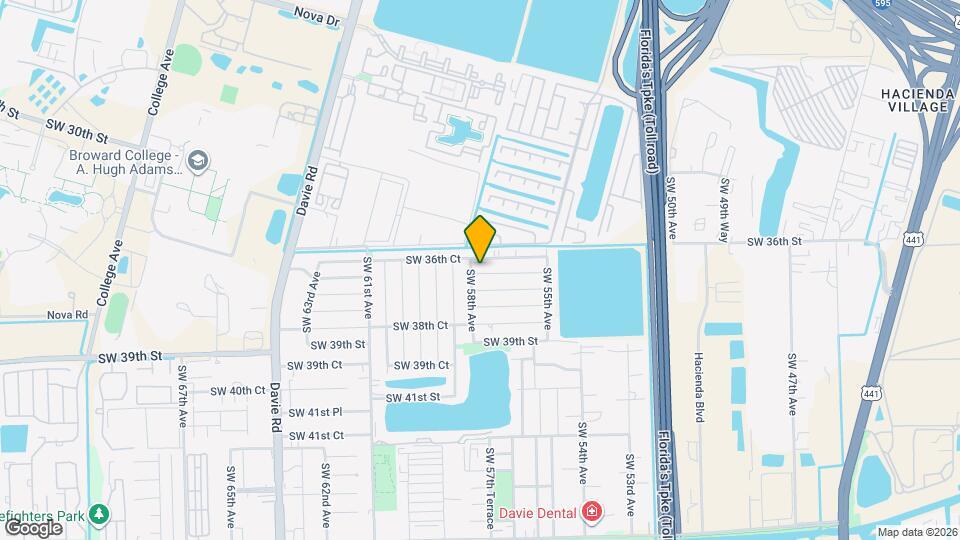 5751 SW 37th St Map and Location Details