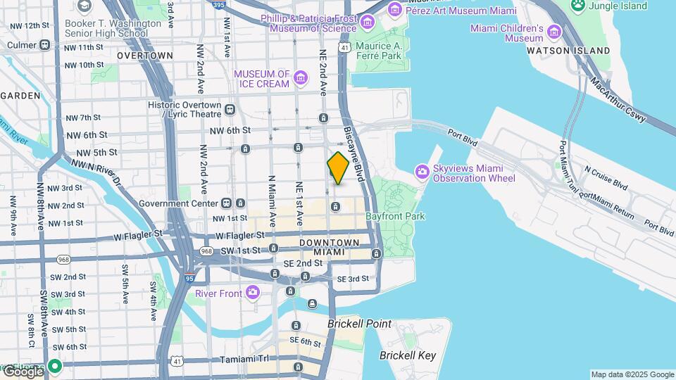 227 NE 2nd St Map and Location Details