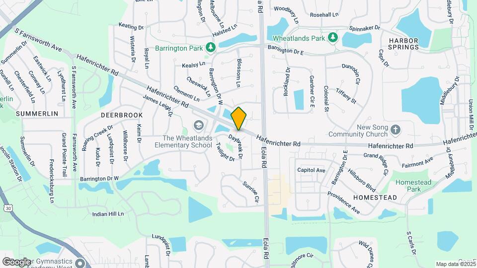 2210 Daybreak Dr Map and Location Details