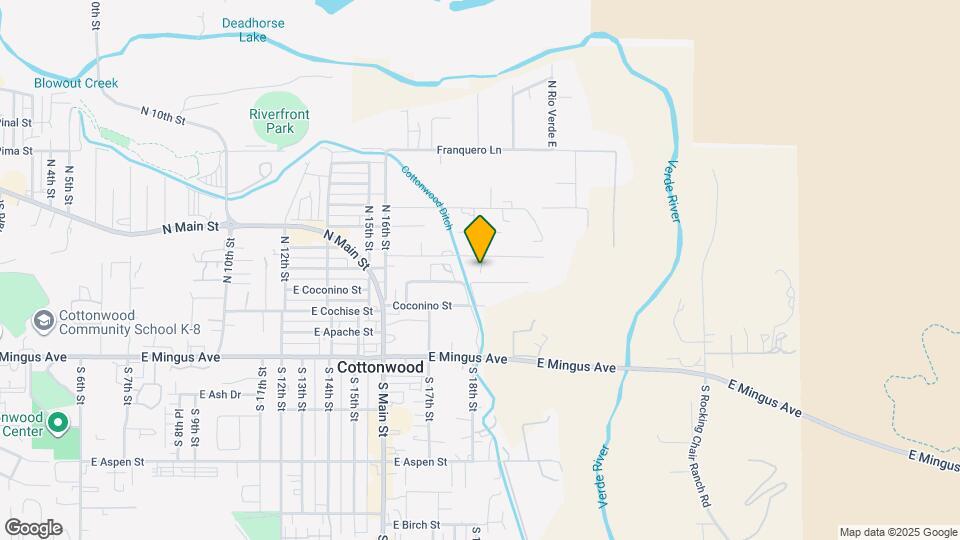 1825 Vanderhoef Ln Map and Location Details