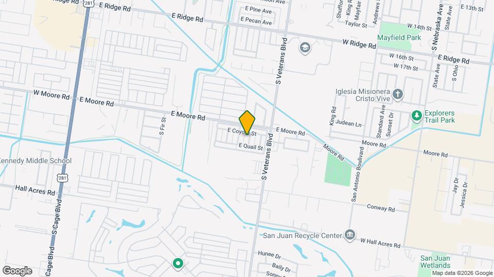 1802 S Kumquat St Map and Location Details