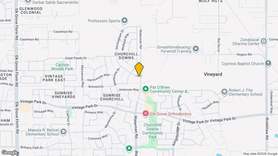 7998 Dersingham Dr Map and Location Details