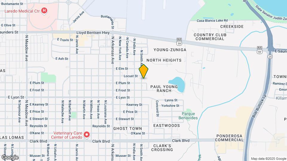 3206 E Plum St Mapa y Detalles de la Ubicación