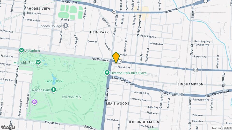 2360 Forest Ave Map and Location Details