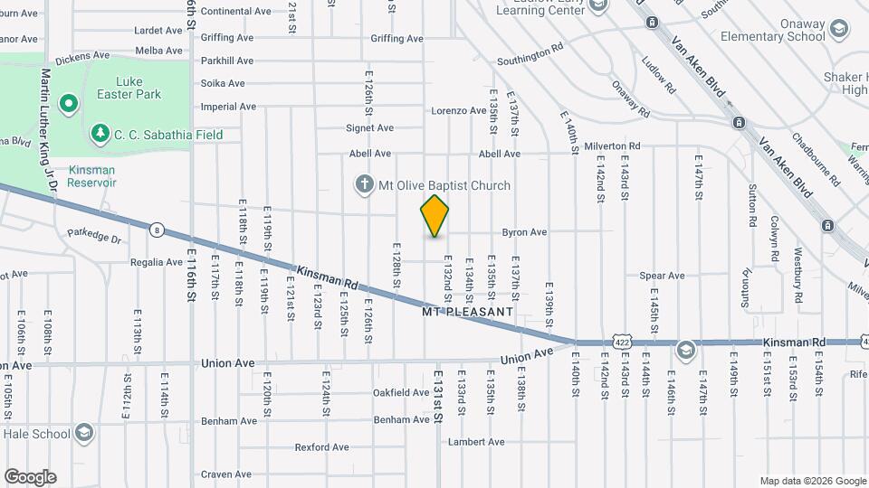 3337 E 130th St Map and Location Details