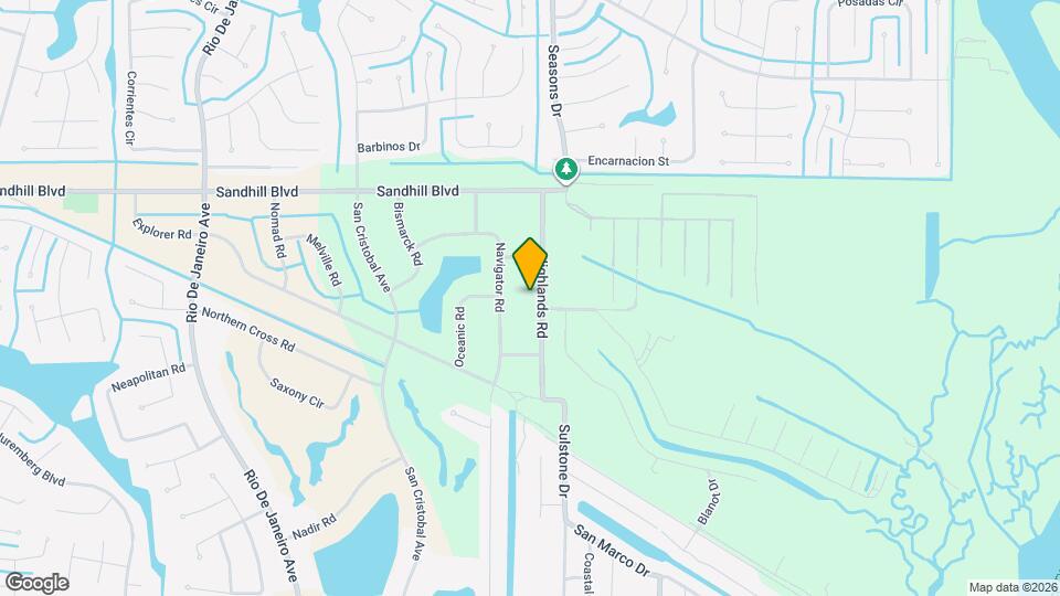 1127 Highlands Rd Map and Location Details