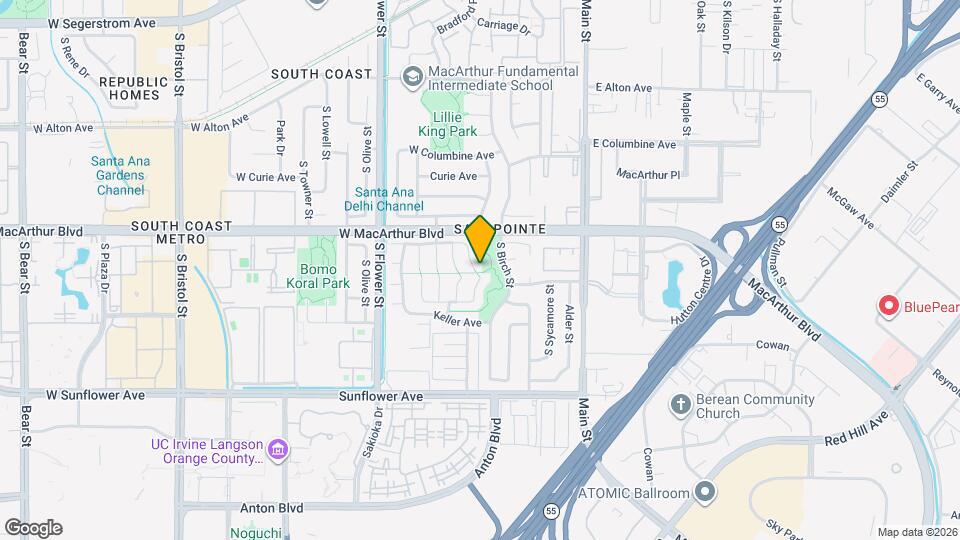 3629 S Ross St Map and Location Details