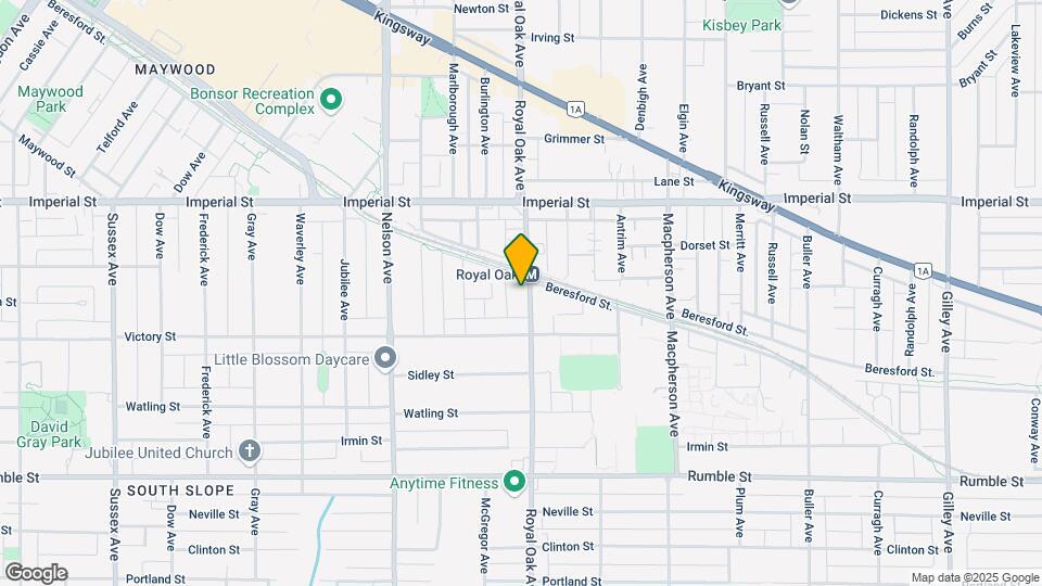 7001 Royal Oak Av Map and Location Details