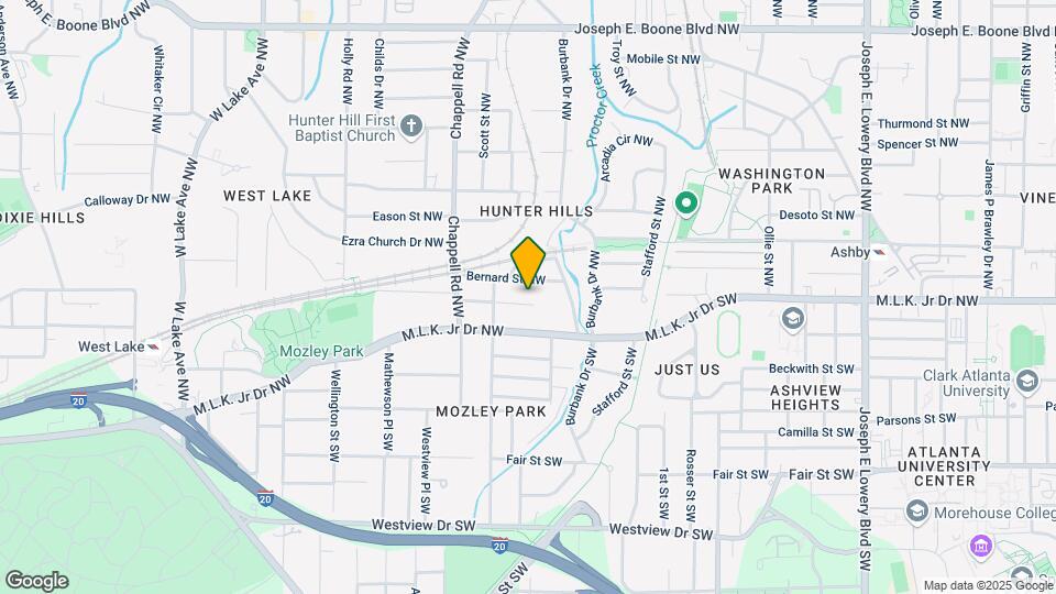 1321 Sharon St NW Mapa y Detalles de la Ubicación