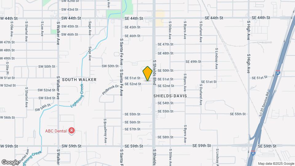 129 SE 52nd St Map and Location Details