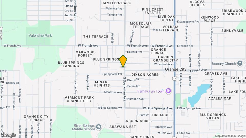 103 N Sparkman Ave Map and Location Details