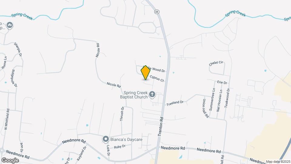 421 Sierra Ct Map and Location Details