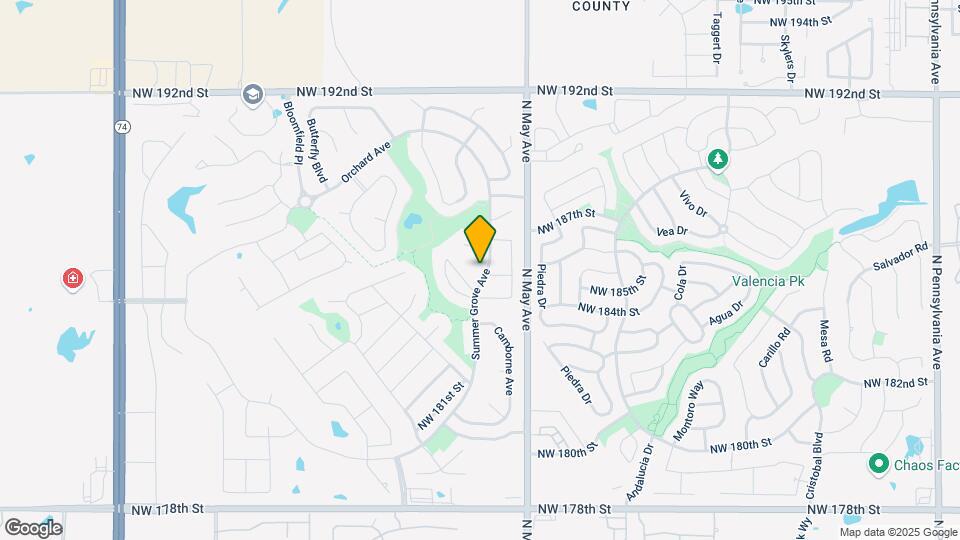 18525 Summer Grove Ave Map and Location Details