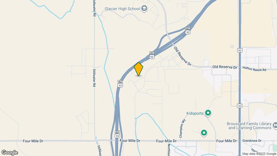 423 Hollyhock Ln Map and Location Details