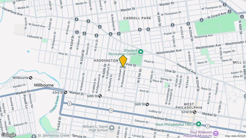 236 N Wanamaker St Map and Location Details