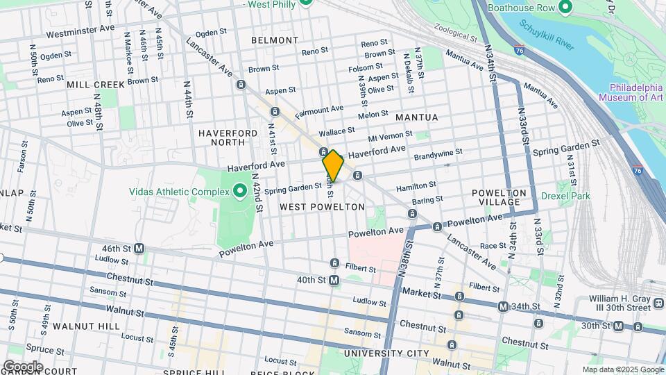 University City PENN / PENN MEDICINE/DREXEL Mapa y Detalles de la Ubicación