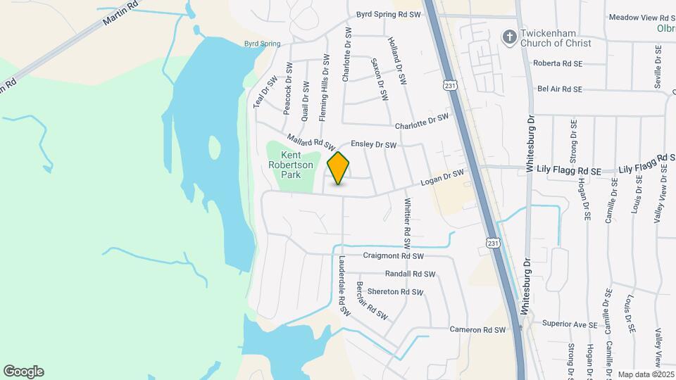 7704 Logan Dr SW Map and Location Details