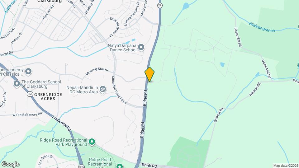 22101 Ridge Rd Map and Location Details