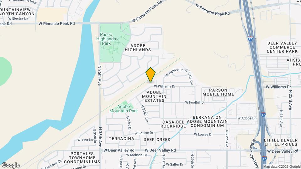 3138 W Williams Dr Map and Location Details