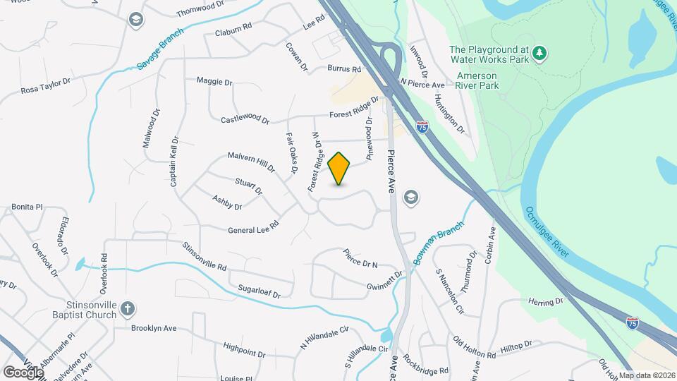 2819 Northwoods Dr N Map and Location Details