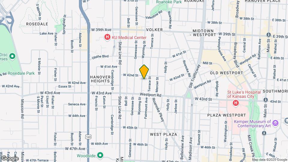 4215 Wyoming St Map and Location Details