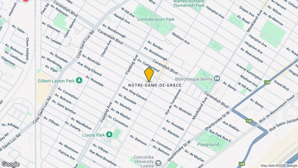 4830 Walkley Av Map and Location Details