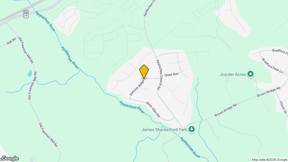 1610 Summit Ridge Mapa y Detalles de la Ubicación