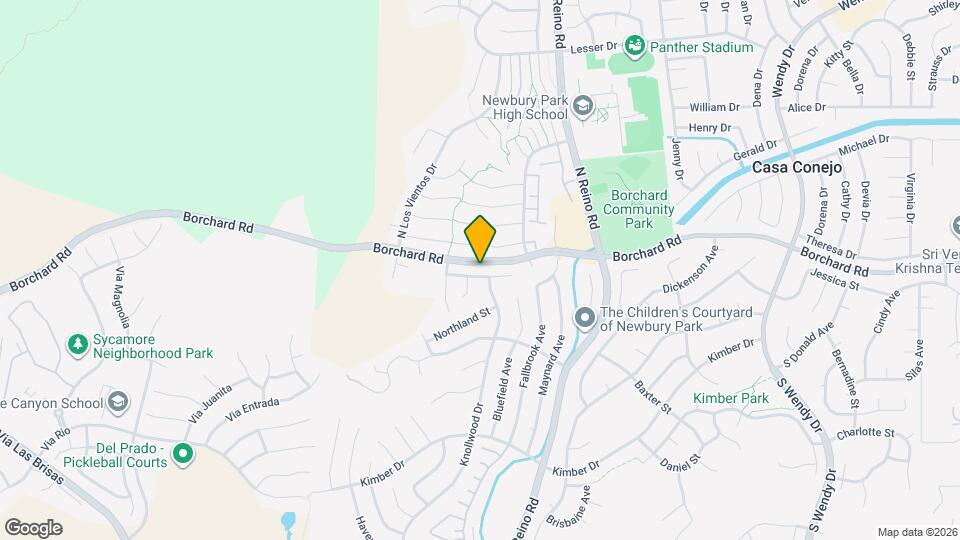 3825 San Felipe Ave Map and Location Details