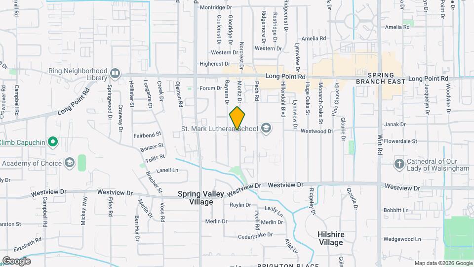 1541 Moritz Dr Map and Location Details