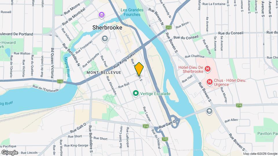 147 Wellington Rue S Map and Location Details