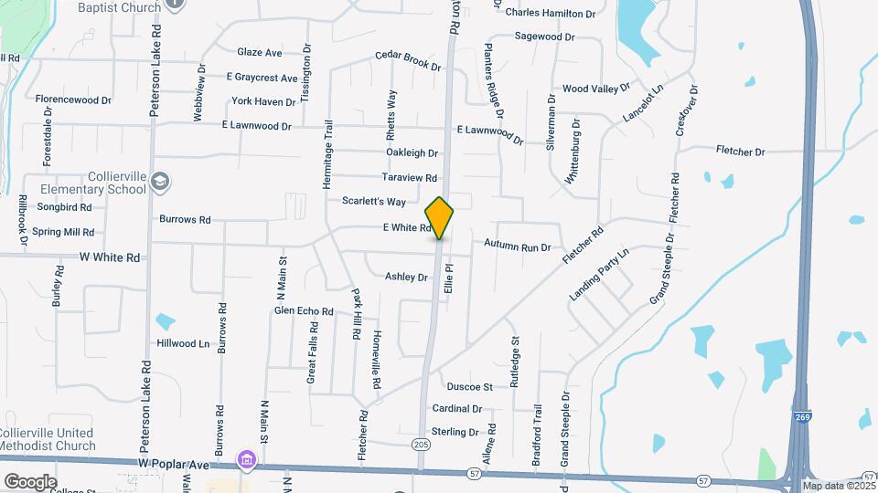 521 Old Collierville Arlington Rd Map and Location Details