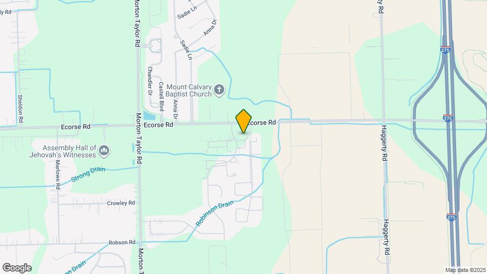 7438 Lacy Dr Map and Location Details